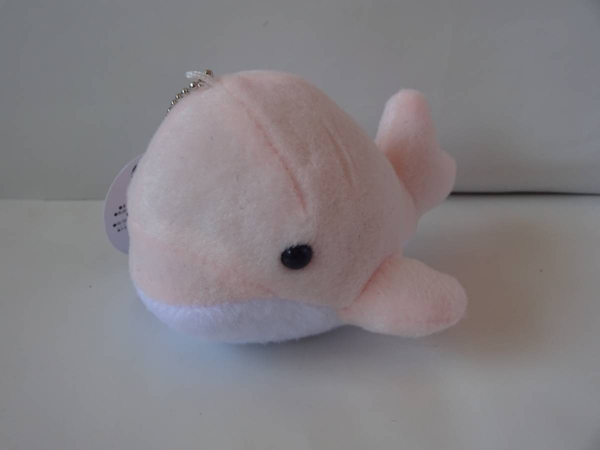 ★★アニマルキーチェーン クジラ M ピンク★★プライズ★ぬいぐるみ★拍卖