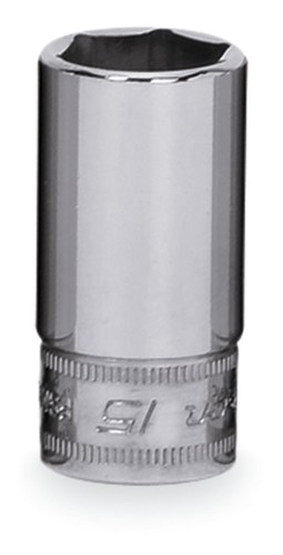 Snap-on (スナップオン) 3/8 (9.5mm) 差込み 6角 セミディープ ソケット 15㎜ FSMS15 並行輸入 新品未使用 即決拍卖