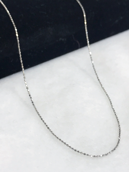 k10WG ネックレス チェーン k10 ホワイトゴールド拍卖