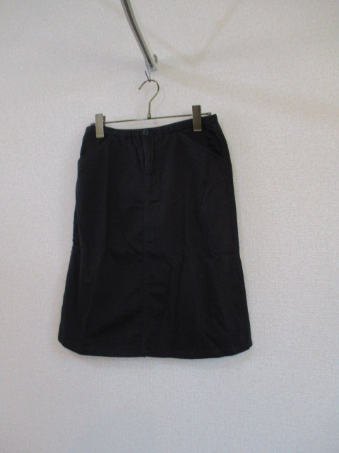 無印良品 黒膝丈タイトスカート(USED)91517)拍卖