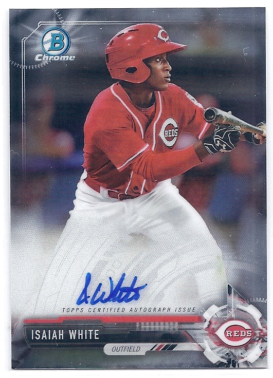 2017 Bowman Chrome Isaiah White Auto拍卖