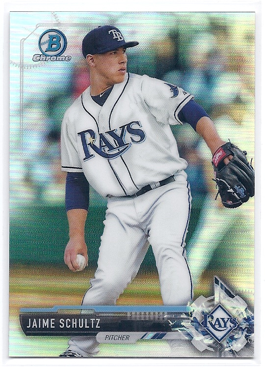 2017 Bowman Chrome Jaime Schultz Refractor /499拍卖