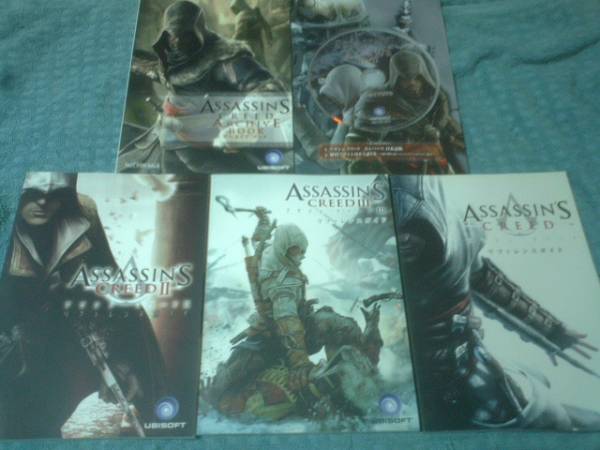 即決 アサシンクリード リファレンスガイド3冊+アーカイブブック DVD B 拍卖