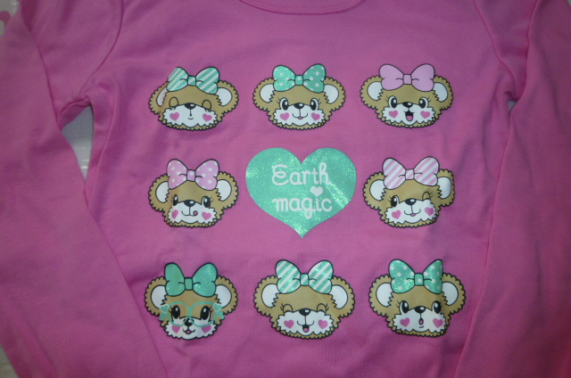 新品タグ付きアースマジックマフィーちゃん長袖Tシャツ140㎝拍卖