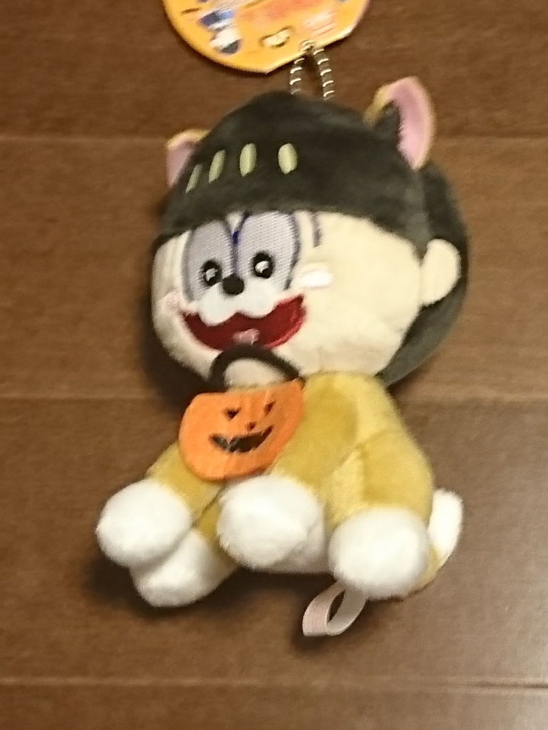 a 即決 おそ松さん ハロウィンのおともぬいぐるみ ピエロ 十四松 単体 ぬいぐるみ マスコット拍卖