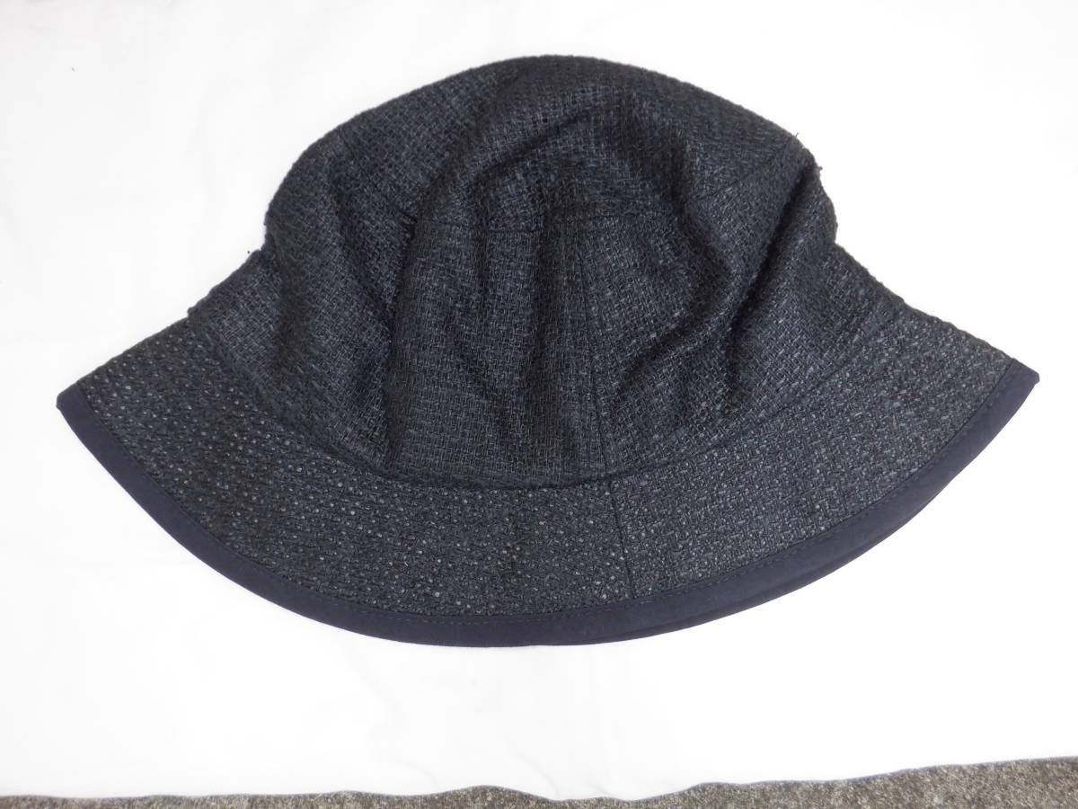 帽子 ハット チャコールグレー 57.5cm 中央帽子(株) 拍卖