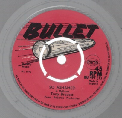 So Ashamed / Tony Bravett拍卖