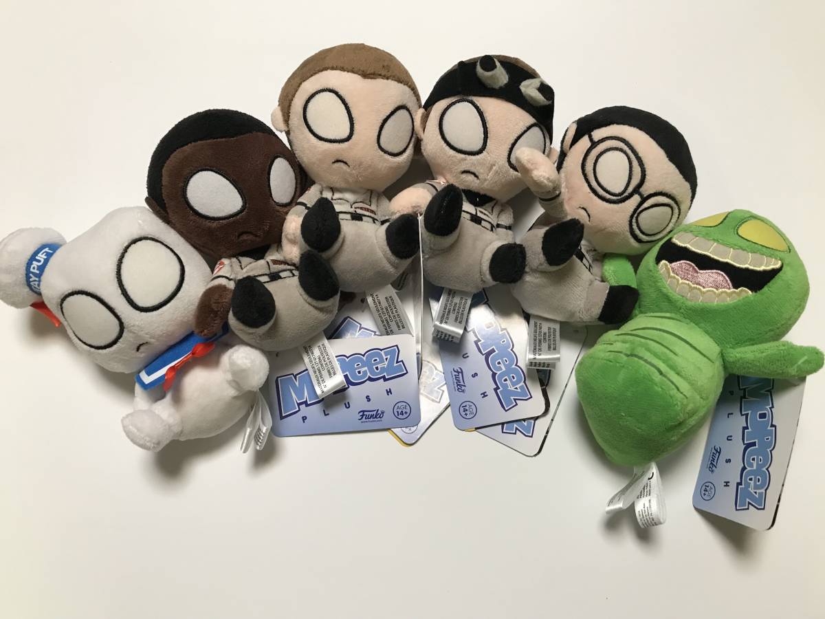 ★★マーベル/MOPEEZ PLUSH/FUNKO(ファンコ)/ゴーストバスターズ/6種類セット拍卖