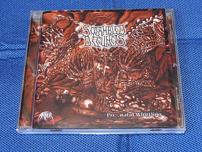 ●デスメタル SCRAMBLED DEFUNCTS/BLASPHEMER/HUMANITY FUCKED TO GORE-3Way Split拍卖