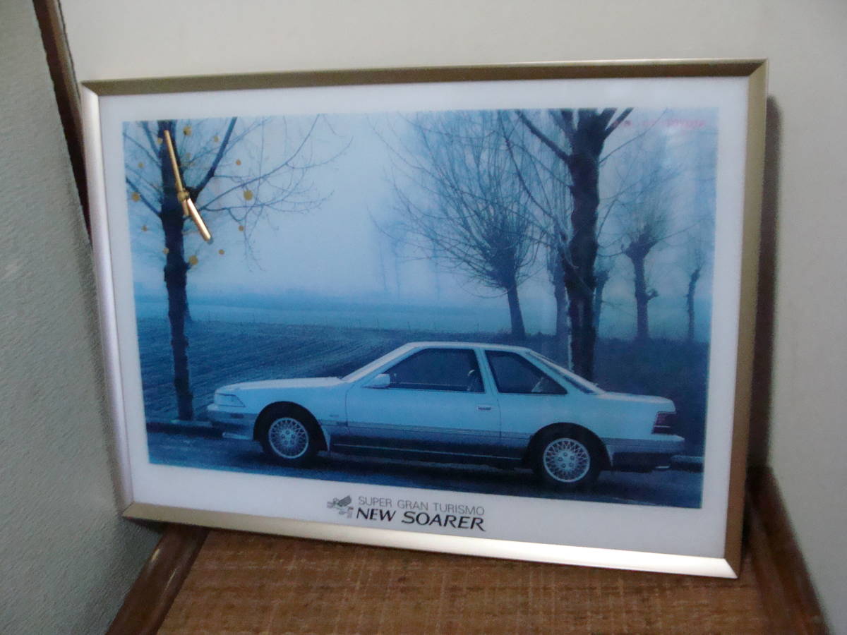 TOYOTA NEW SOARER トヨタ ニューソアラ パネル時計 動作品拍卖