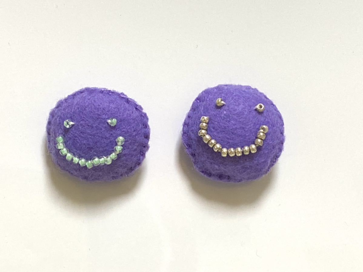 ハンドメイド★マグネット ニコちゃん 2個セット(548)値下げ拍卖