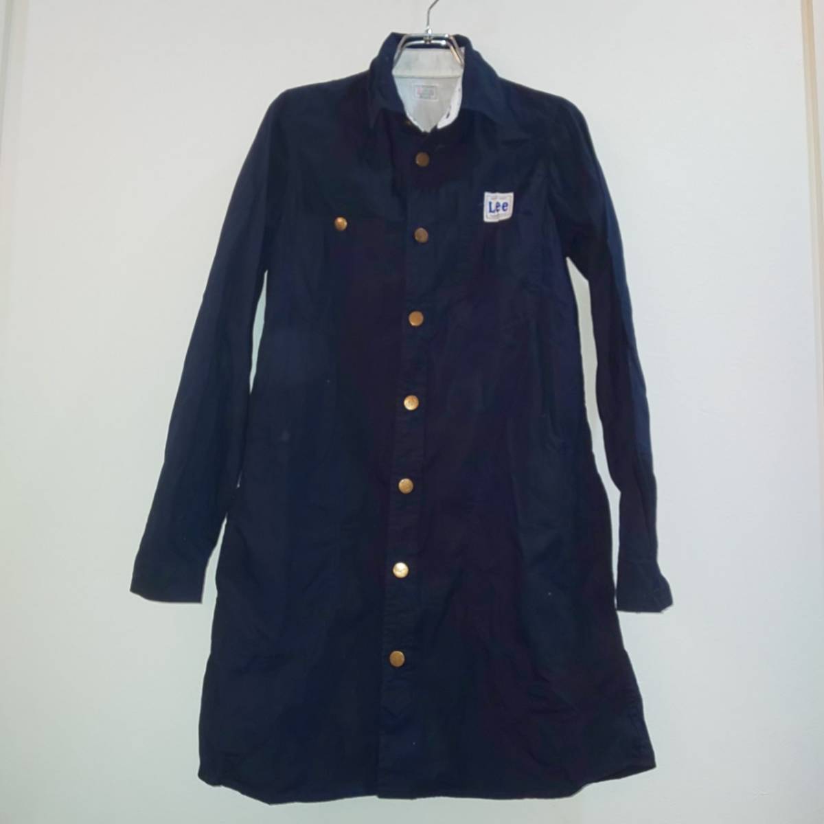 LEE/リー Mサイズ レディース ワンピース 紺色 LET-812 E721-2705拍卖