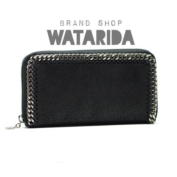 ステラ・マッカートニー STELLA McCARTNEY 財布 ファラベラジップウォレット 434750 ブラック 箱・注意書付 未使用品 送料無料拍卖