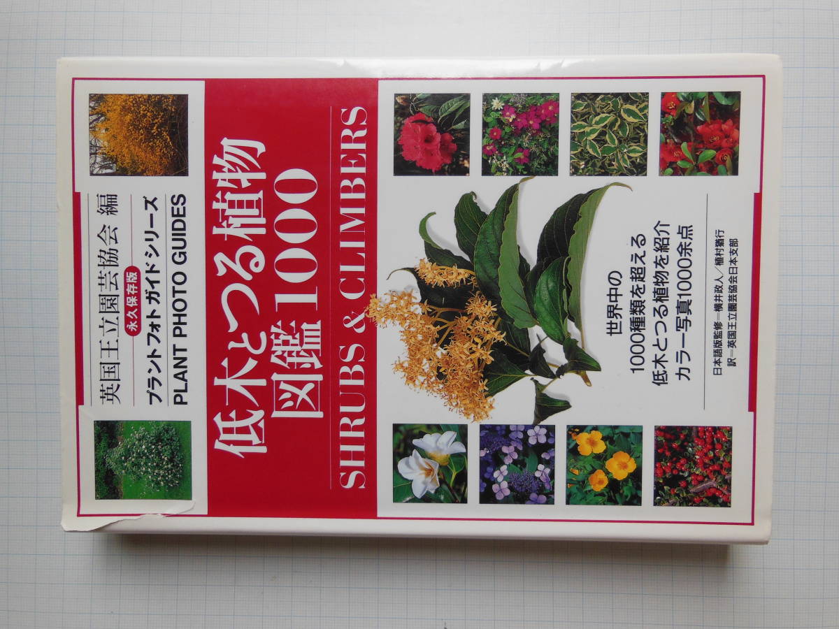 低木とつる植物図鑑1000 永久保存版 (プラントフォトガイドシリーズ) 英国王立園芸協会/編 英国王立園芸協会日本支部/訳拍卖