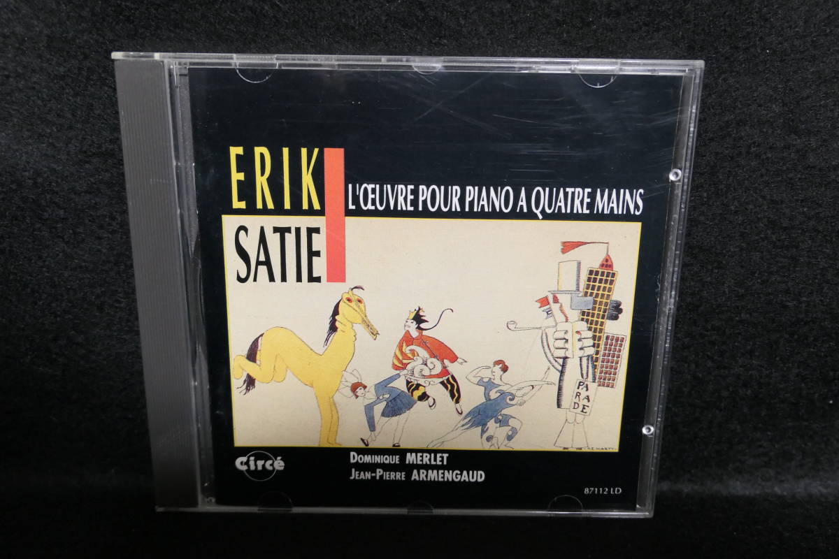 【中古CD】ERIK SATIE / エリック・サティ / L'OEUVRE PIANO QUATRE A MAINS 拍卖