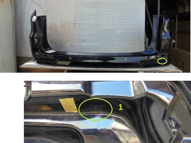 ホンダ/オデッセイ RC4 後期用 リアバンパー センサー穴4ヶ NH820P No.911649【品番 71500-T6A-Z10ZB】拍卖