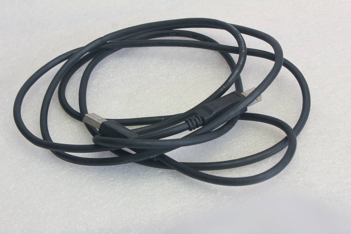 送料無料がお得。プリンター用 USBケーブル 約1.8m 管理B25拍卖