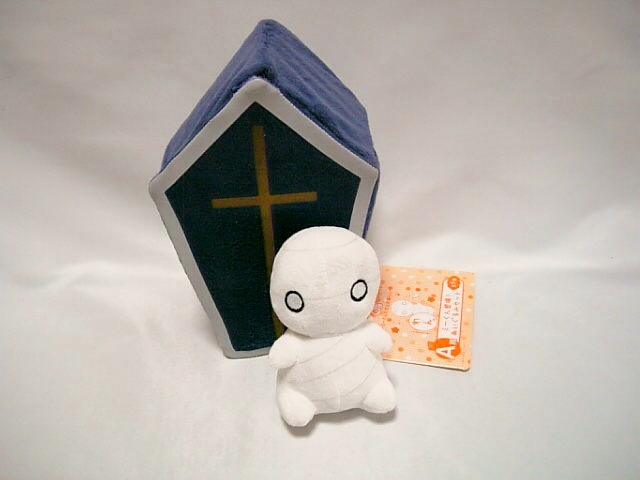 ●一番くじ ミイラの飼い方 ミーくん 登場 ぬいぐるみ セット●A賞 全1種●ミーくんたちとの暮らし●拍卖