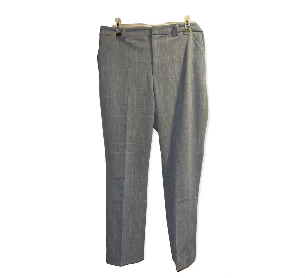 UNIQLO ユニクロ パンツ スラックス レディース XL グレー 訳あり拍卖