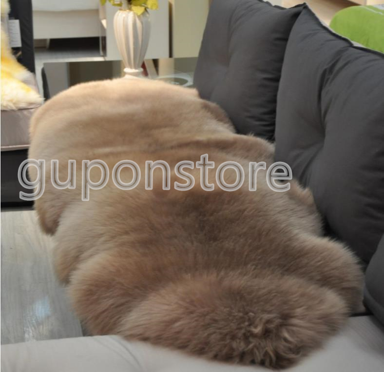 特売! 室内芸術 ムートン高級贅沢 メリノ種羊 天然ムートン100%ラグマット ムートンラグ2p75*180cmムートンフリース ファー マット拍卖