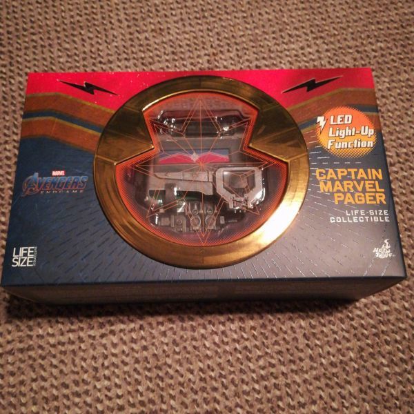 新品未開封ホットトイズアベンジャーズエンドゲームポケットベルキャプテンマーベル拍卖