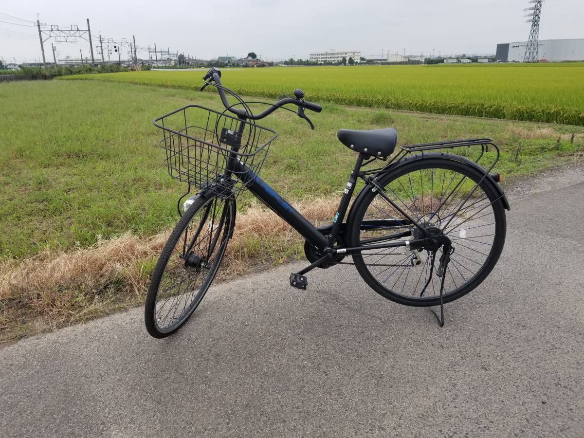 ◇MANUALシナネンサイクル 27インチ 6段ギア LEDオートライト R3.6購入 約3ヶ月使用 取りに来られる方!or 近隣有料自己配送可!?拍卖