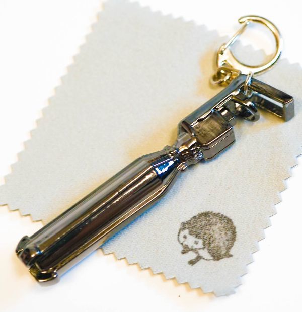 キーホルダー 初音ミク 武器 ブラックロックシューター銀 グッズ キーリング おもちゃ拍卖