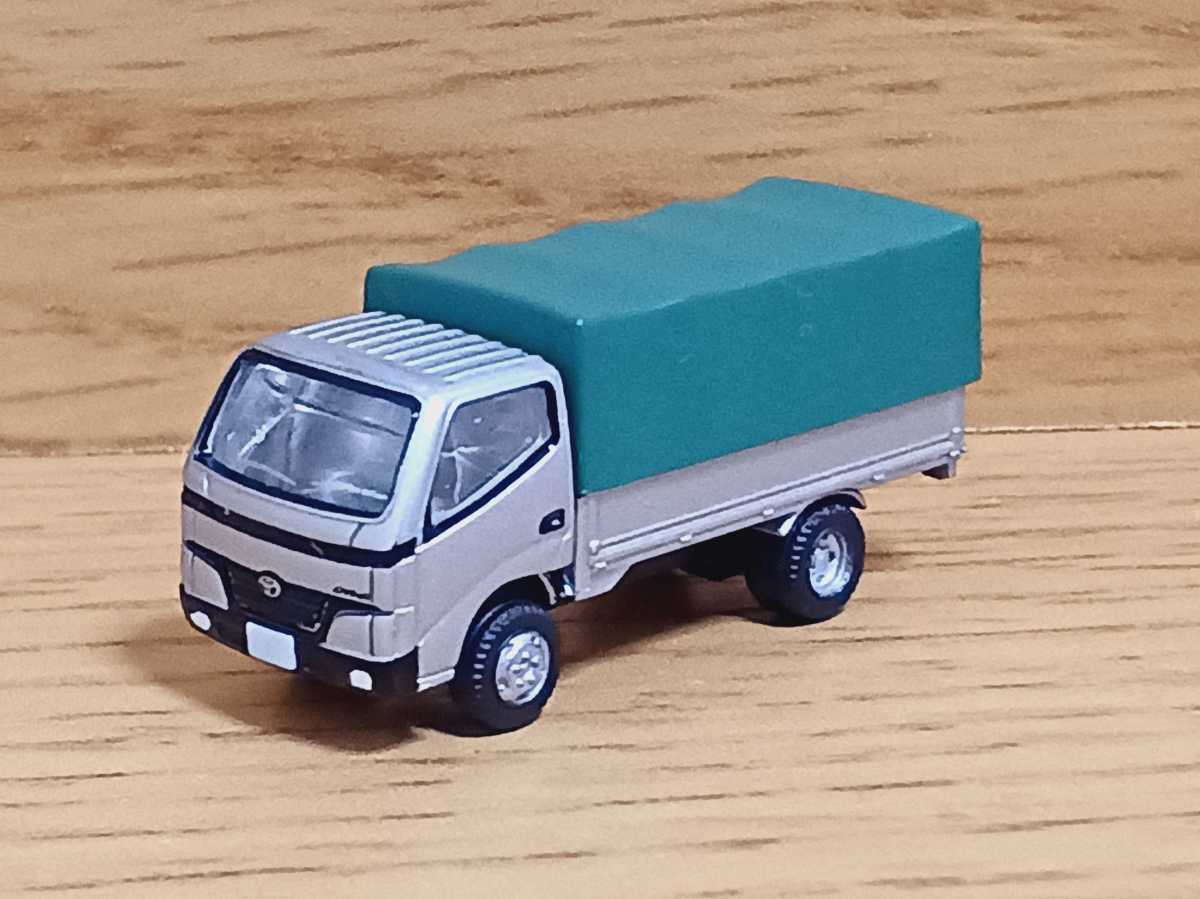 カーコレクション トヨタ ダイナ (高床) 幌付 銀 基本セットEばらし品拍卖