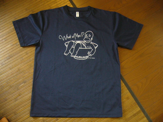 911-76♂♀:glimmer バイキング 小峠英二 Tシャツ 小峠イラスト 色.紺 size.L キャラクター拍卖