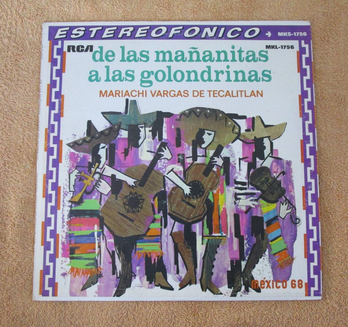 LP メキシコ盤 マリアッチ・バルガス・デ・テカリトラン Mariachi Vargas de Tecalitlan「De Las Mananitas a Las Golondrinas」1967年拍卖