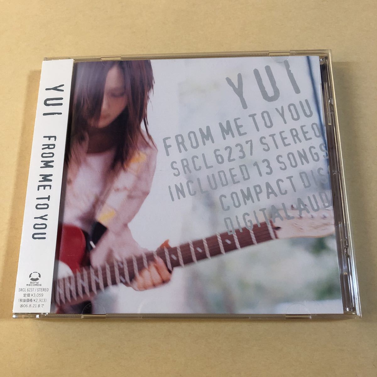 YUI 1CD「FROM ME TO YOU」拍卖