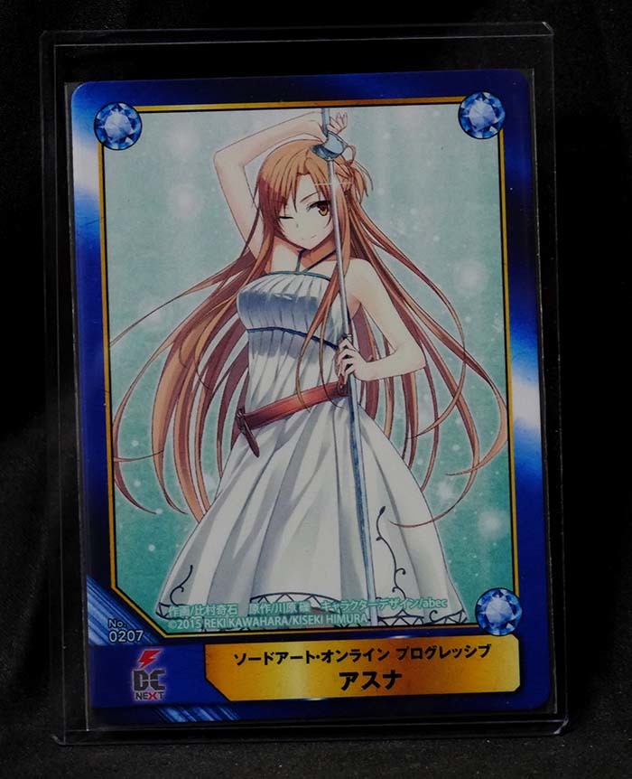 ソードアート・オンライン プログレッシブ アスナ ABTCカード 腋拍卖