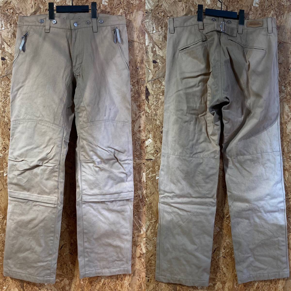 KADOYA ライディング パンツ 34 カドヤ 防寒 キルティング チノパン拍卖