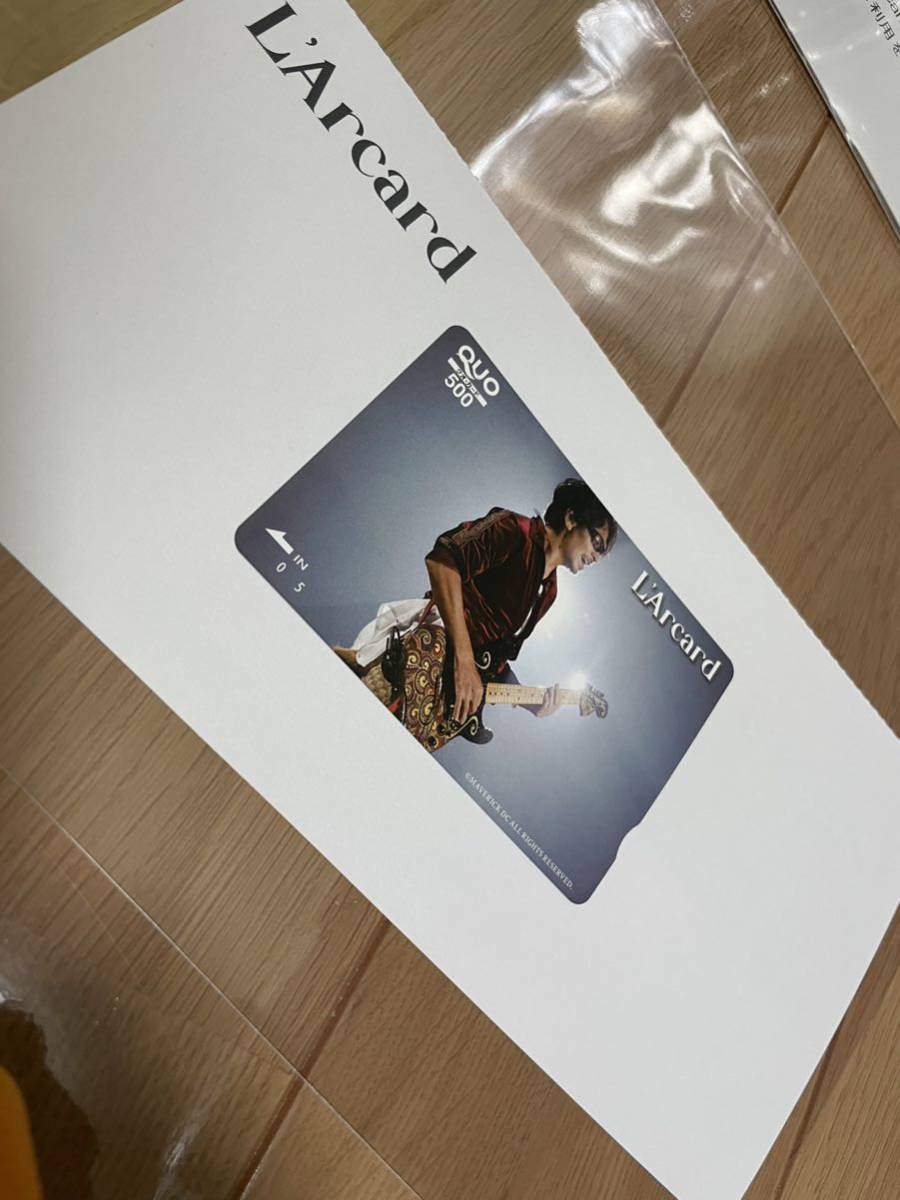 L'Arcardラルカード 非売品 QUOカード クオカード ラルクアンシエル L'Arc~en~Ciel 30th L'Anniversary LIVE ken拍卖