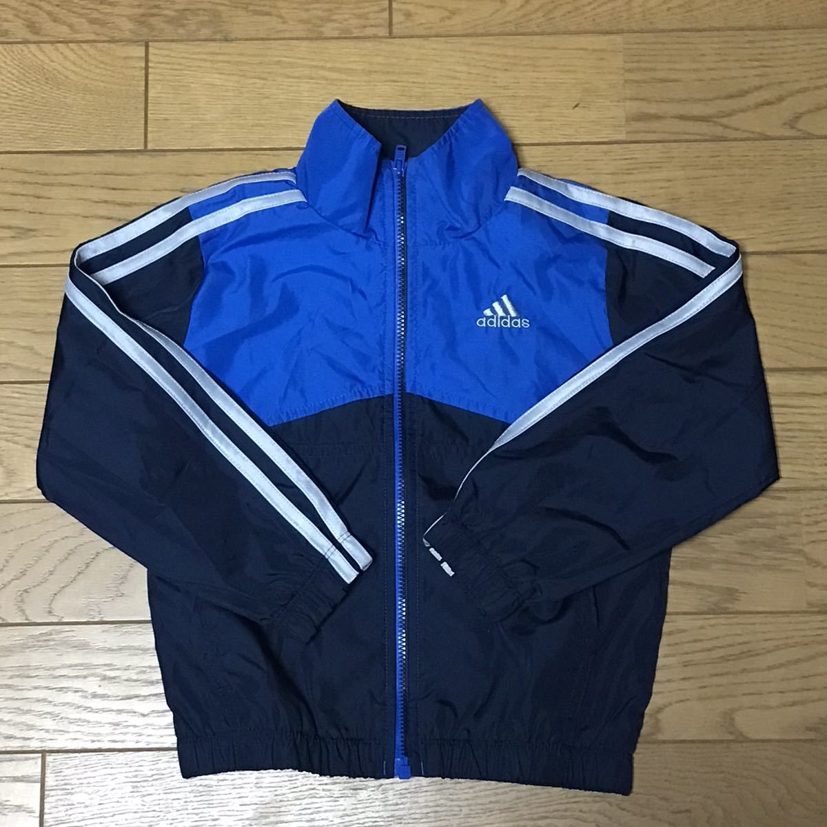 adidas BOY’S FULL ZIP NYLON JACKET size-2T(90) 中古(超美品) 送料無料 NCNR拍卖