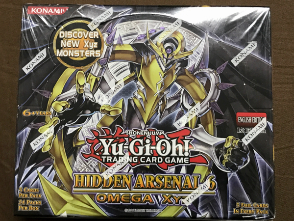 Yu-Gi-Oh! Hidden Arsenal 6 Booster Box 1st Edition 遊戯王 英語版 ヒドゥンアーセナル6 ブースターボックス24パック入り拍卖