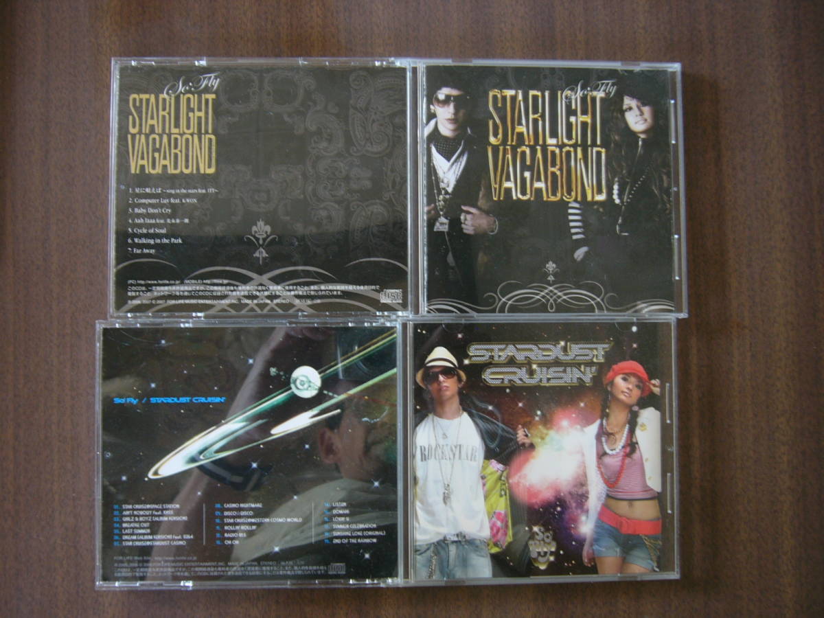 So' Fly セット/「STARLIGHT VAGABOND ~LUVS COLLECTION~」+3rdシングル「LAST SUMMER」 (ケース・冊子・帯「STARDUST CRUISIN’」)拍卖