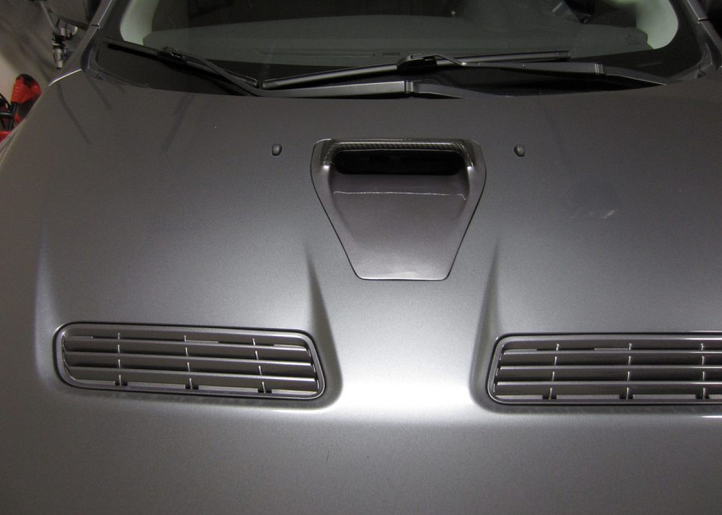 ★MITSUBISHI ランエボ X 10 CZ4A ボンネット 通風孔 C型 FRP製★各社メーカ純正色塗装込★《センター》《交換タイプ》☆拍卖