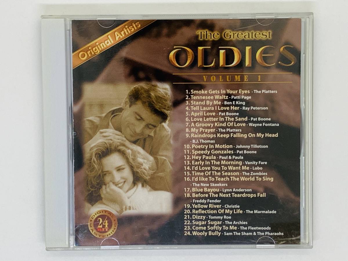 即決CD THE GREATEST OLDIES Volume 1 / Smoke Gets In Your Eyes The Platters Tennesee Waltz Patti Page / アルバム Z46拍卖
