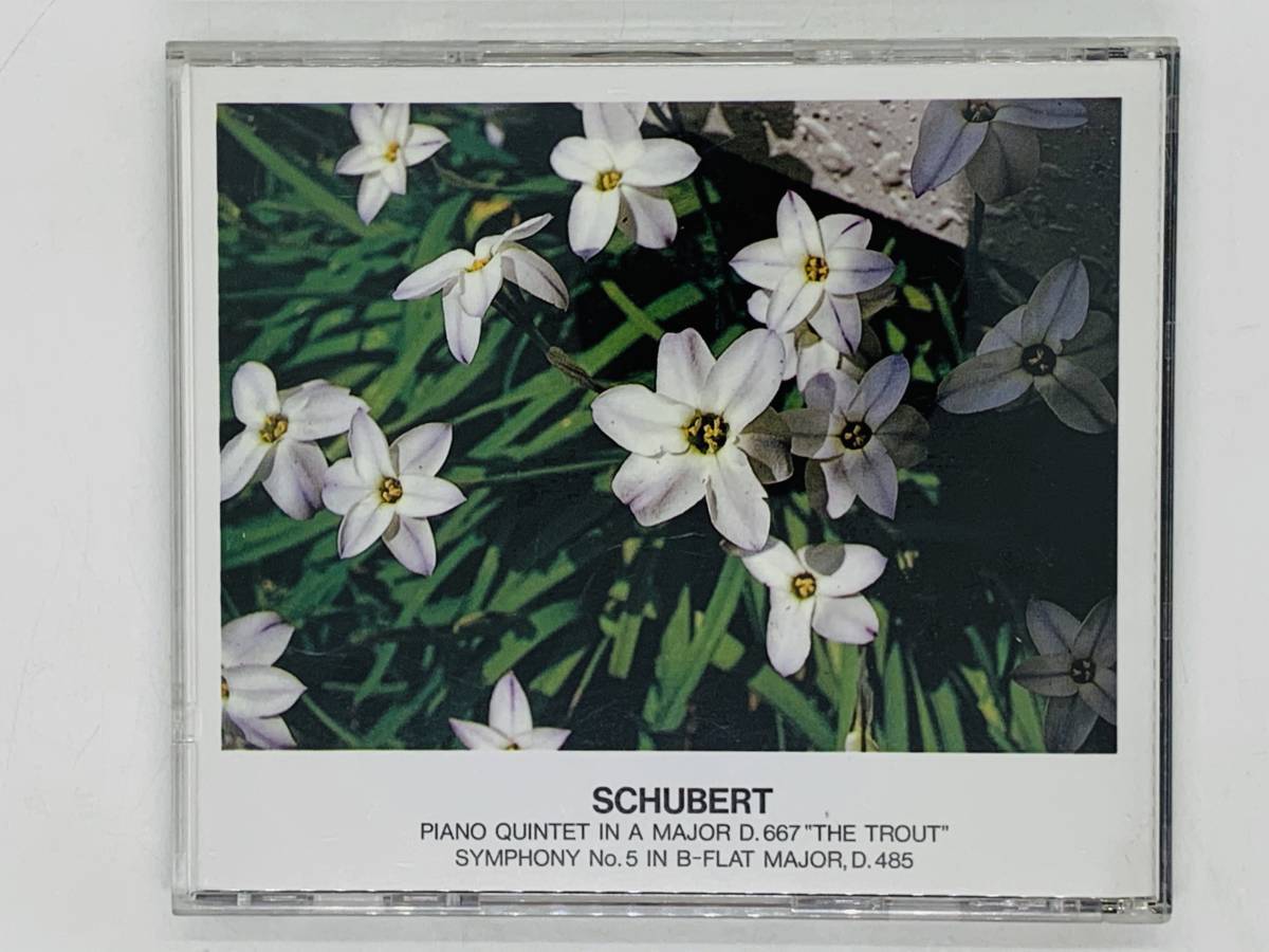 即決CD シューベルト ピアノ五重奏曲 ます 交響曲第5番 / SCHUBERT PIANO QUINTET THE TROUT / アルバム Z37拍卖