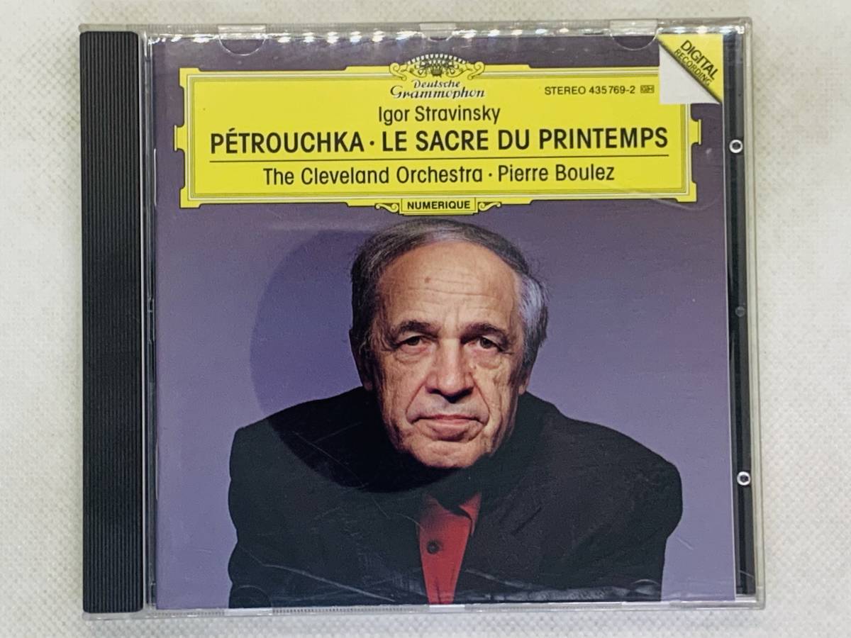 即決CD ストラヴィンスキー PETROUCHKA・LE SACRE DU PRINTEMPS / The Cleveland Orchestra / クラシック セット買いお得 J03拍卖