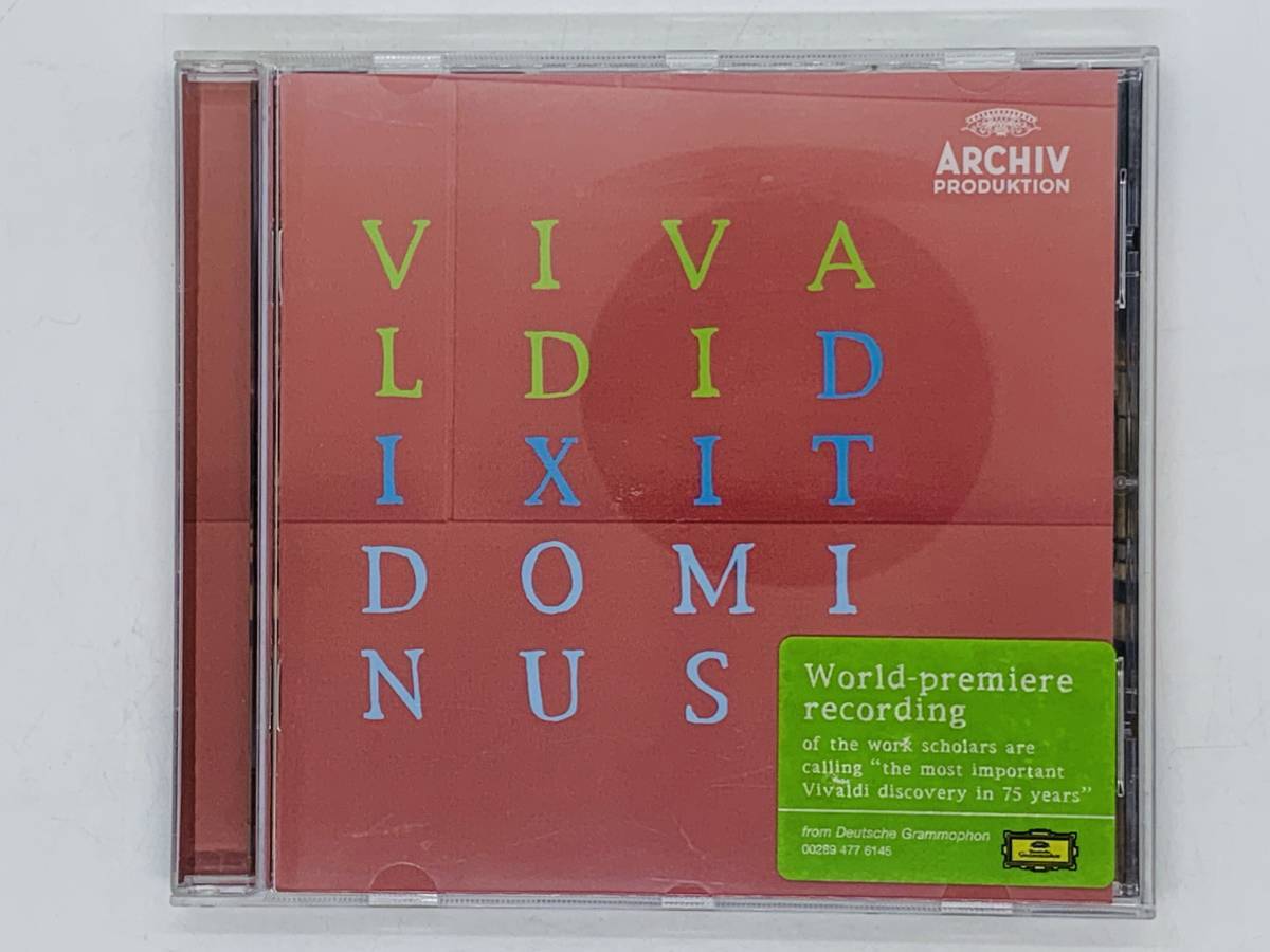 即決CD VIVALDI / DIXIT DOMINUS / GALUPPI : 3 PSALMS / PETER KOPP / ARCHIV PRODUKTION / ヴィヴァルディ Z49拍卖