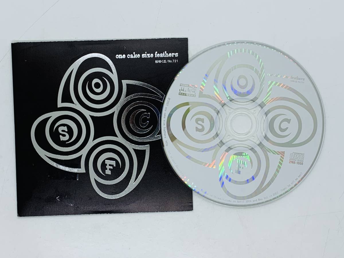 即決CD one cake size feathers / 桜咲く丘 / No.721 / 紙ジャケット仕様 シール跡あり Z33拍卖
