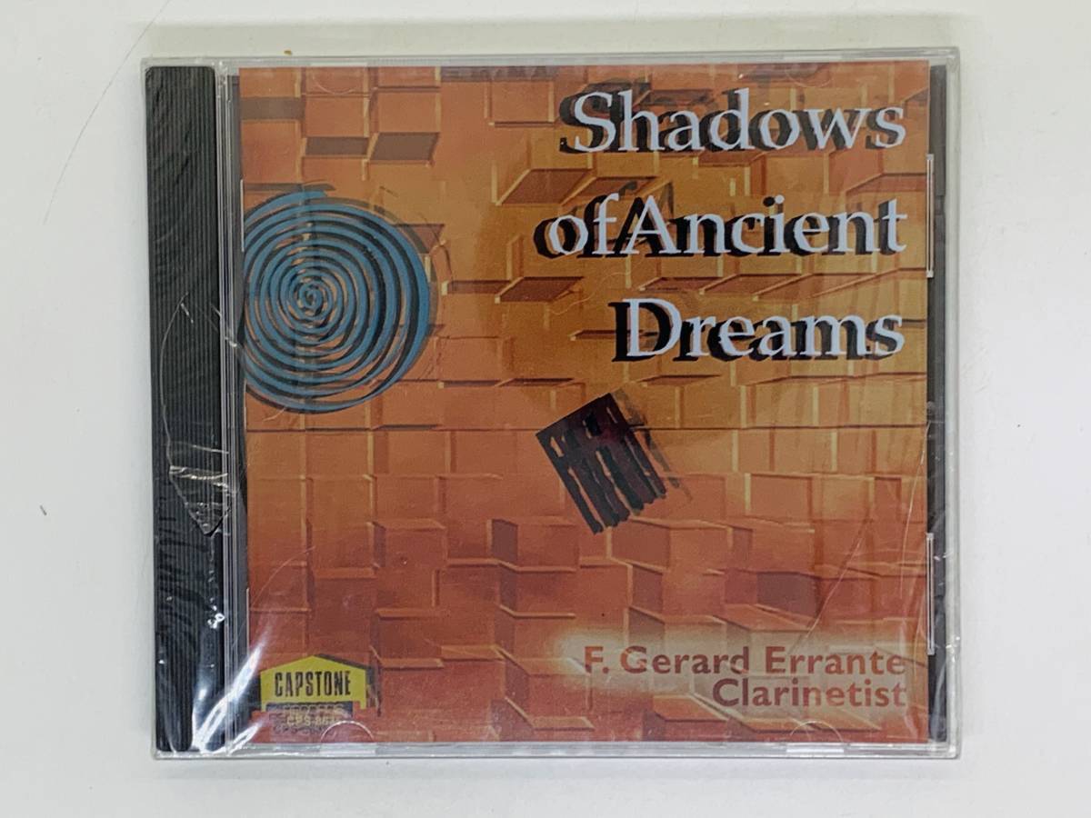 即決CD Shadows of Ancient Dreams / F. Gerarde Errante Clarinetist / 新品未開封(少し破れあり) クラリネット H01拍卖