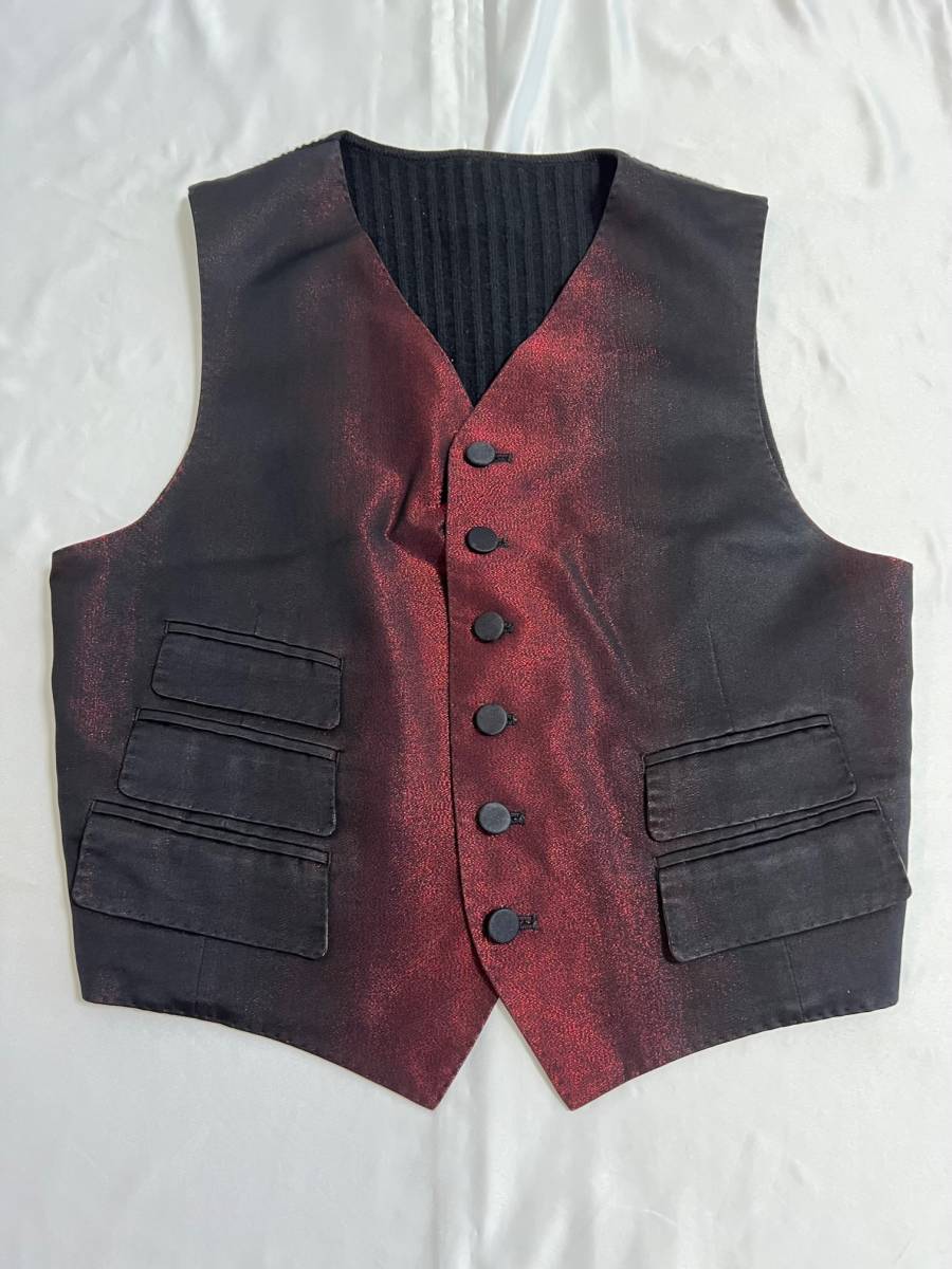 Jean Paul GAULTIER ジャンポールゴルチエ ゴルチェ ベスト ジレ 光沢 アーカイブ archive tops vest拍卖