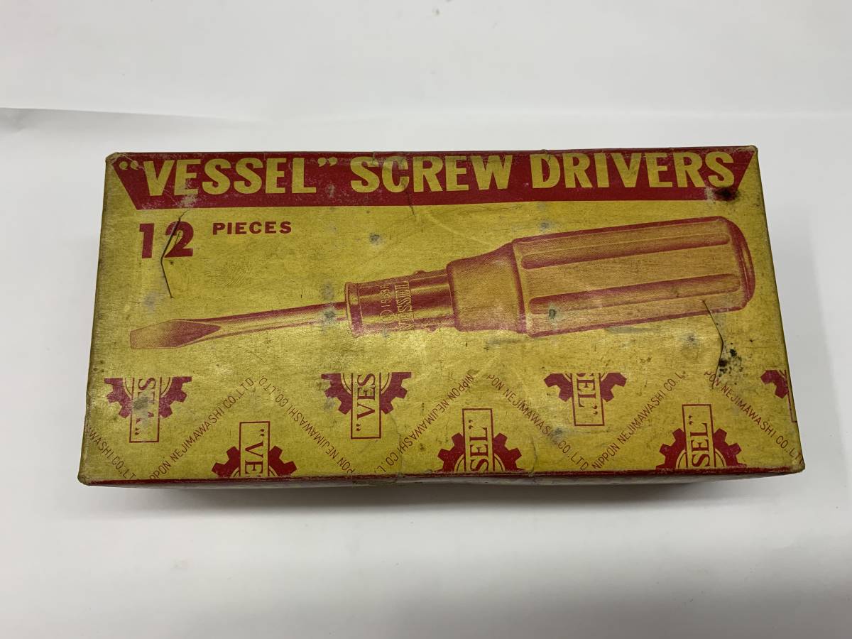 ベッセル(VESSEL) 木柄マイナスドライバー No.350 50m/m 【未使用品】 (20221029)拍卖