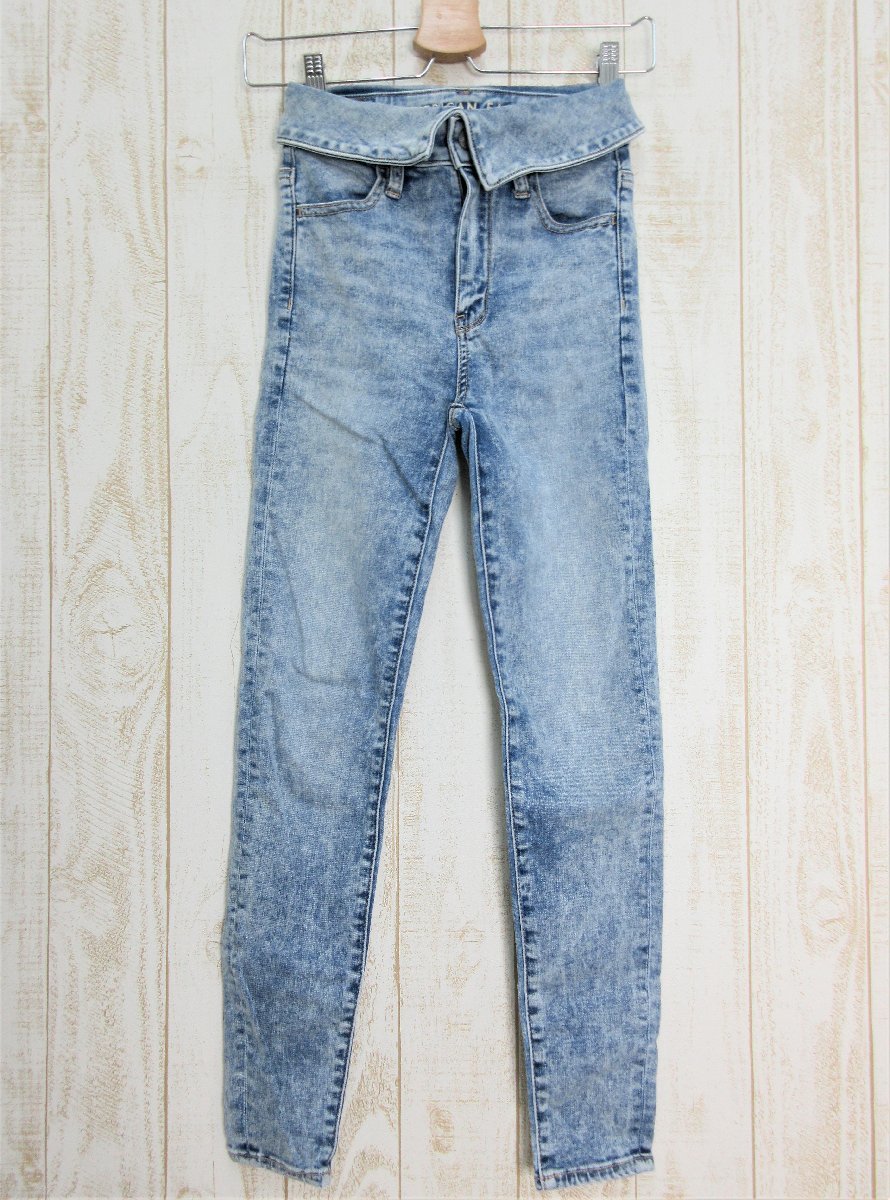 アメリカンイーグル/AMERICAN EAGLE:スーパーハイライズジェギング NEXT LEVEL STRETCH サイズ00 SHORT レディース/中古/USED/JEGGING拍卖