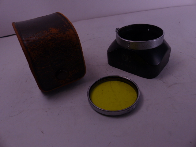 内径45㎜ メタル角形フード ケース・フィルター付拍卖