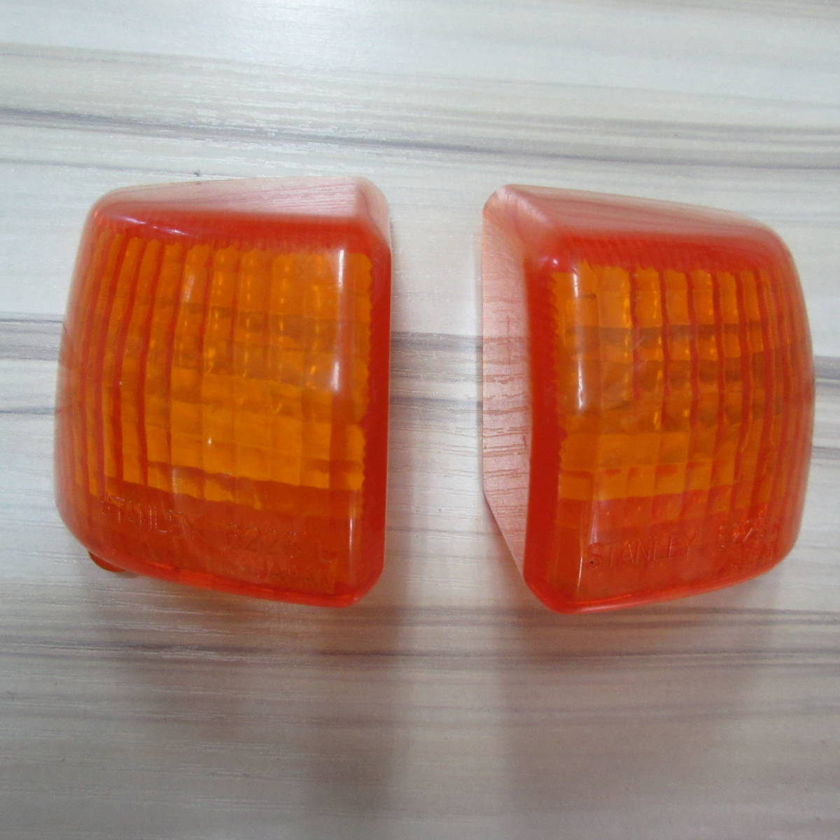 ウインカーレンズ バイク部品 パーツ 刻印 STANLEY 6228 L JAPAN STANLEY6228 R JAPAN タクト拍卖