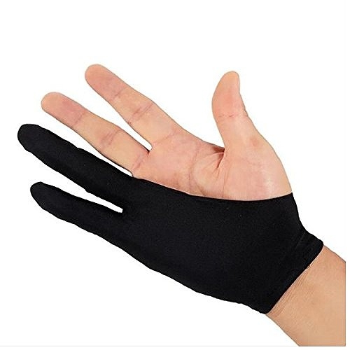 「aw0-a2」 ペンタブレットOK 2本指 グローブ ( M ) イラスト デッサン トレース台 手袋拍卖